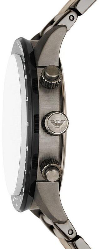 Emporio Armani Men's Gunmetal Stainless Steel Watch - AR11471